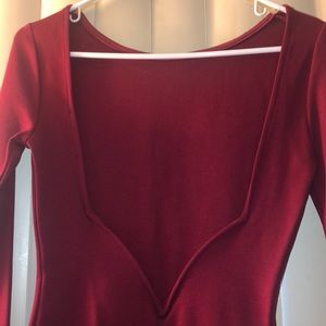 MIDI long sleeve dress